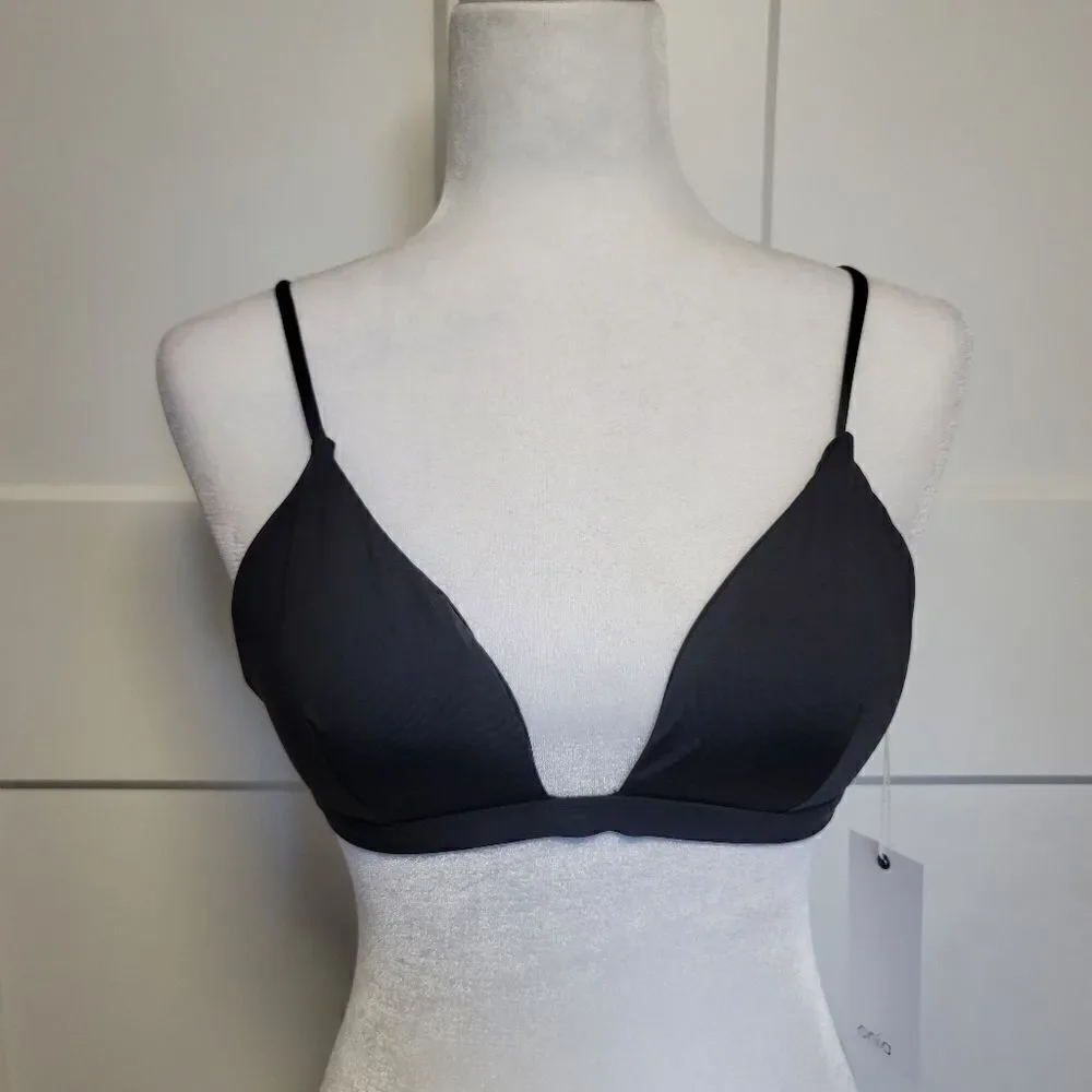 Onia danni bikini top in jet black